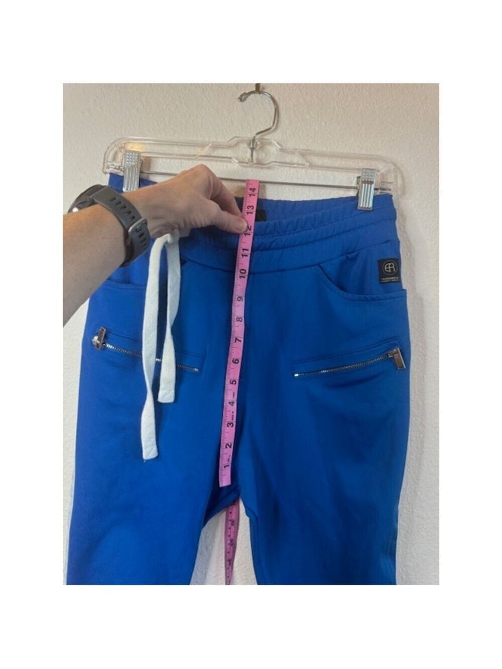 ELIAS RUMELIS Jogger Pants Royal Blue XS - Picture 10 of 11